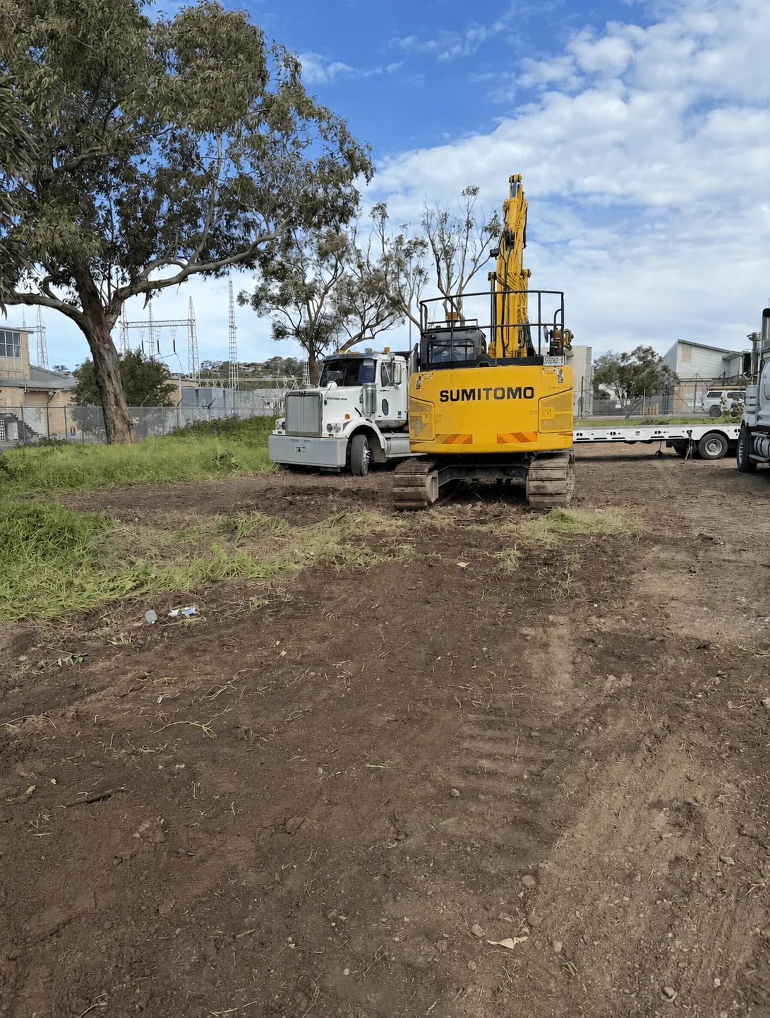 Project-images Ausgrid-Electrical-Substation-Hamilton-South-NSW-Soil-Remediation excavator-without-logo-1